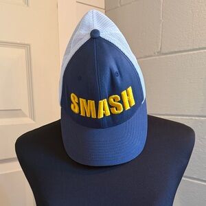 Blue and White Women's Hat